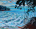 Windy Mangrove, 48 x 59 inches, a/wp, $1200